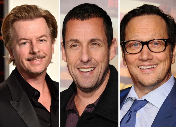 Adam Sandler, David Spade, Nick Swardson & Rob Schneider