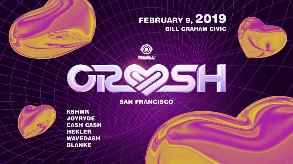 Crush SF: KSHMR, Joyryde, Cash Cash & Hekler